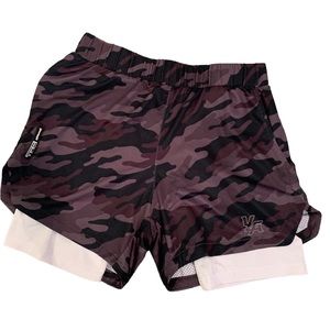 NWOT Young LA compression camouflage shorts